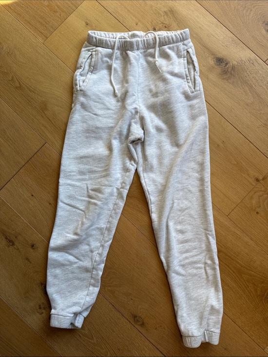 Joah Brown Pants - Joah Brown Light Gray Drawstring Jogger Pants